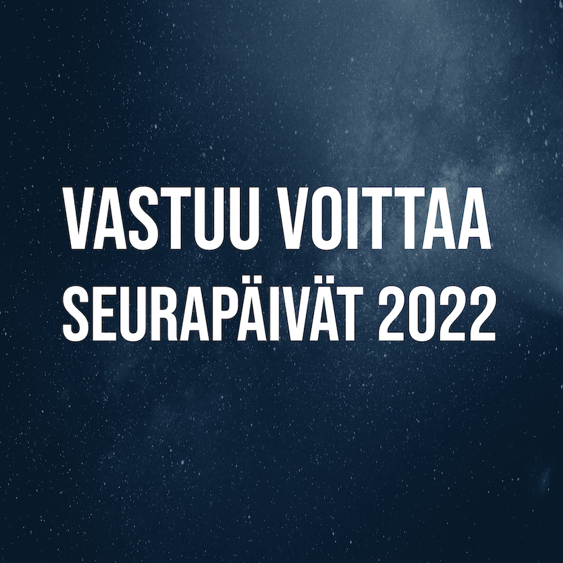 Vastuu voittaa - Seurapäivät 2022.