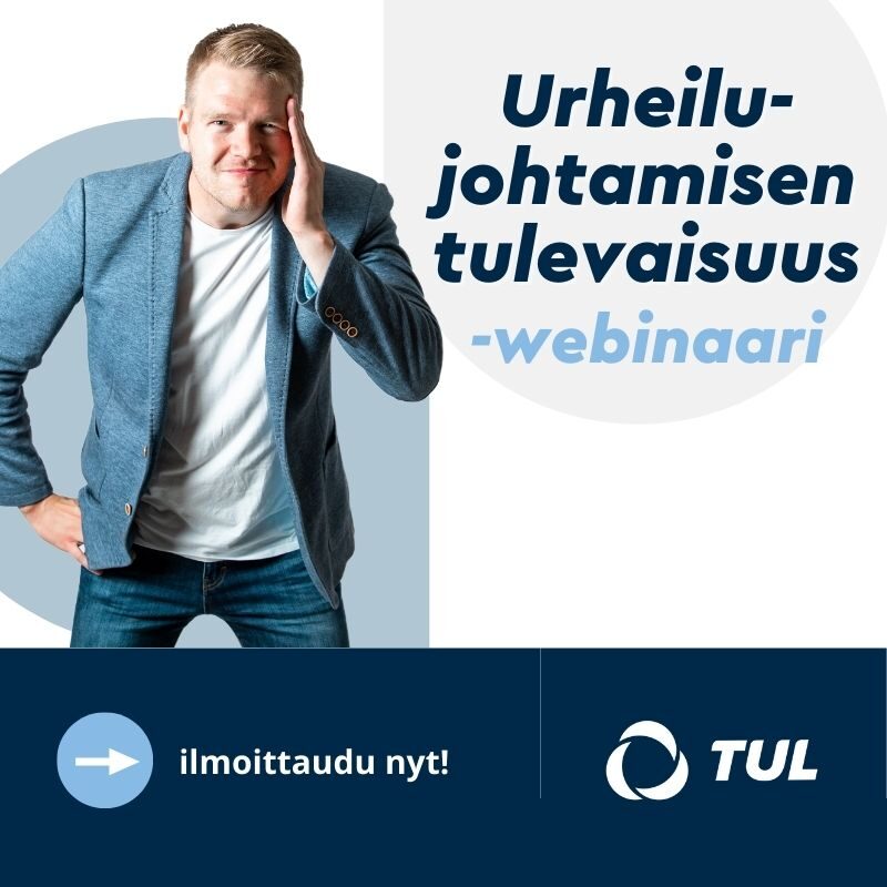 Urheilujohtamisen tulevaisuus -webinaari.