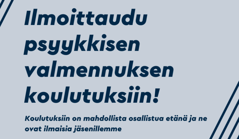 Psyykkisen valmennuksen kolmas webinaari