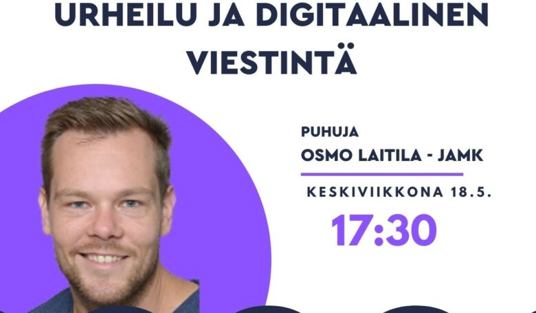 Urheilu ja digitaalinen viestintä -webinaari