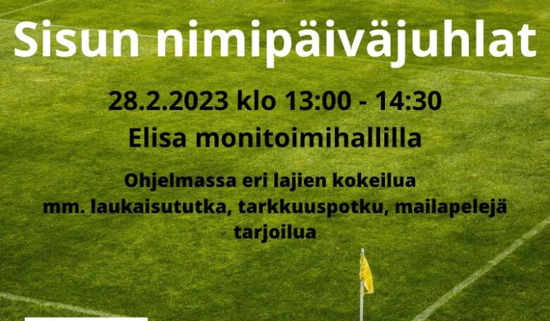 Liikkeelle! Sisun nimpparijuhlat