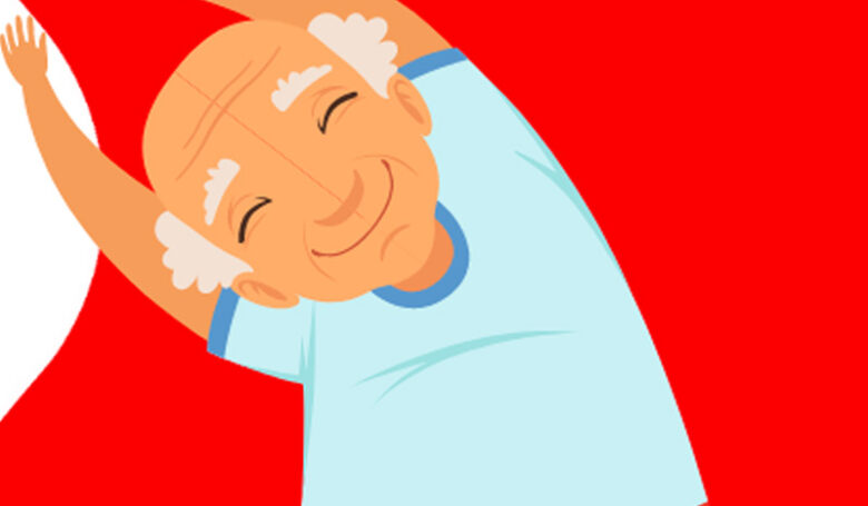 Seniorijumppaa kauppakeskus Puuvillassa