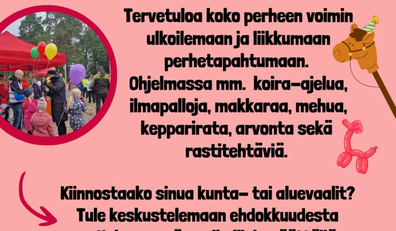 Liikkeelle perhetapahtuma