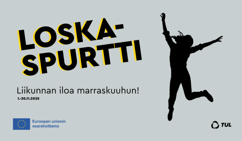 Kannustamme mukaan Loskaspurttiin!  