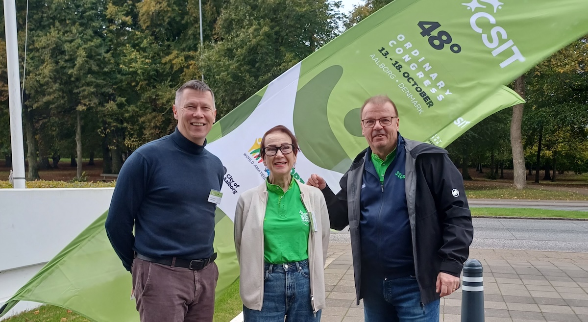 TUL:n edustajat CSIT:n teknisessä komissiossa.